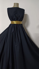 Poplin bumbac Bleumarin BBC1012